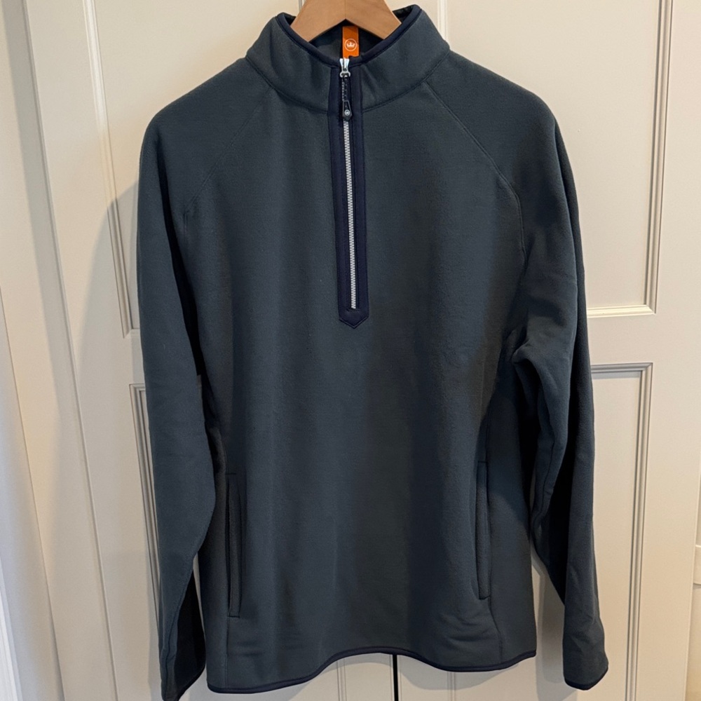 NWT Peter Millar Crown Sport Men's Thermal Flow Micro Fleece Half-Zip